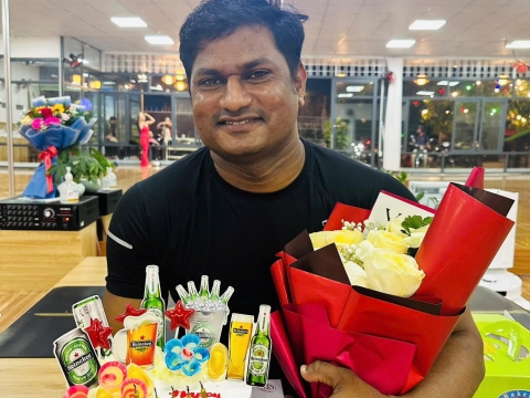 20/11 thật là VUI và nhiều bất ngờ thú vị cho thầy Ram