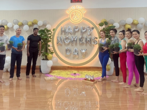 Nhân dịp ngày Quốc tế Phụ nữ 8/3, Ram Yoga Center xin gửi đến toàn thể học viên những lời chúc tốt đẹp nhất
