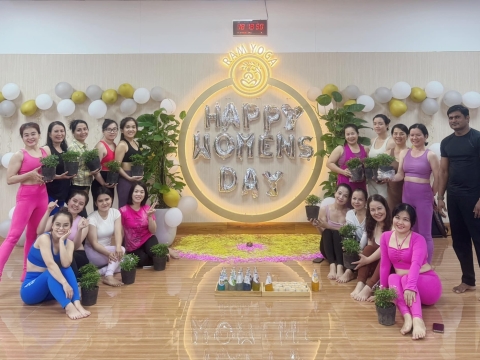 Nhân dịp ngày Quốc tế Phụ nữ 8/3, Ram Yoga Center xin gửi đến toàn thể học viên những lời chúc tốt đẹp nhất